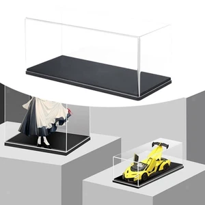 1:32 Model Car Display Box Acrylic Display Case Multifunctional with Black Base - Picture 1 of 7