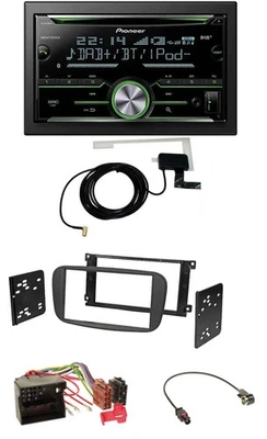 Pioneer CD USB MP3 Bluetooth 2DIN DAB Autoradio für Ford Focus C-Max Galaxy ab 2 - Bild 1 von 4