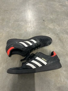 Adidas Busenitz Pro "Black Vivid Red" Herren Größe 12 schwarz Wildleder Fußball sportlich - Bild 1 von 8