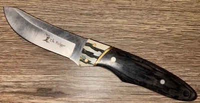 Hoja fija de caza Elk Ridge Kinfe Full Tang madera ER-088 Foto 1 de 2