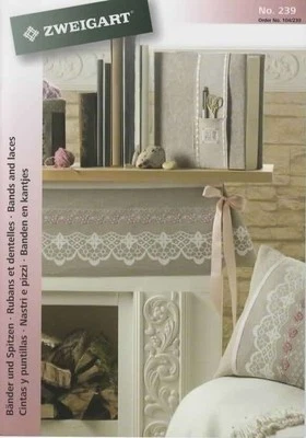 NOS!VHTF!! ZWEIGART  VERY PRETTY HOME DECOR CROSS STITCH PATTERN  BOOK # 239 - Image 1 of 4