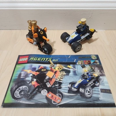 LEGO 8967 Agents 2.0 Gold Tooth's Getaway Complete w/Minifigs and Instructions - Image 1 of 4
