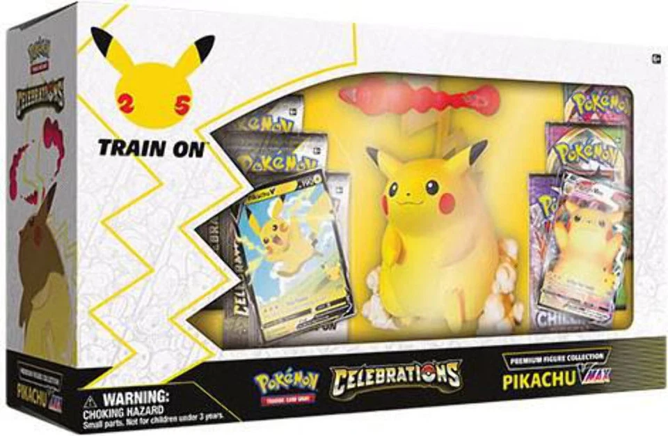 Pokemon - Celebrations - Pikachu Vmax Figurine Collection - Image 1 of 1