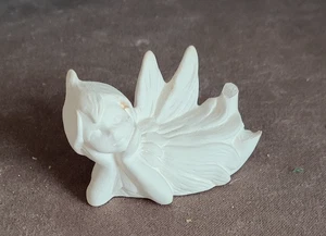 Elfe liegend Porzellan Figur Dekoration - Bild 1 von 3