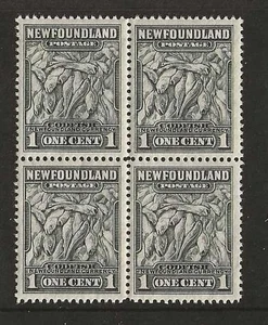 NEUFUNDLAND, 1941 CODFISH, SG 276 MNH BLOCK 4 - Bild 1 von 1