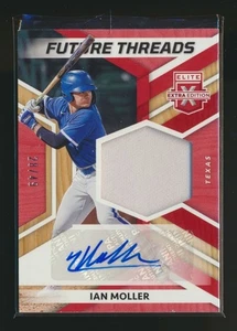 2022 ELITE EXTRA EDITION RED FUTURE THREADS /49 JERSEY AUTO IAN MOLLER RANGERS - Picture 1 of 1