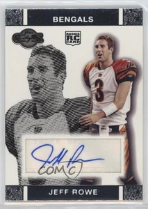 2007 Topps Co-Signers Rookie Auto Jeff Rowe #RA-JRO Auto RC - Picture 1 of 4