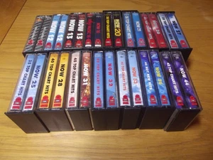 Job Lot 15 Vintage 80s 90s Cassette Tapes Albums Mixed Genres, now, dance, blues - Picture 1 of 7