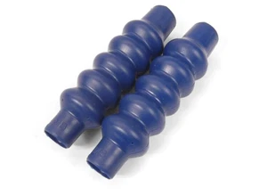 Lambretta gaiters for standard and BGM thin front shockers Blue pair MB - Picture 1 of 1