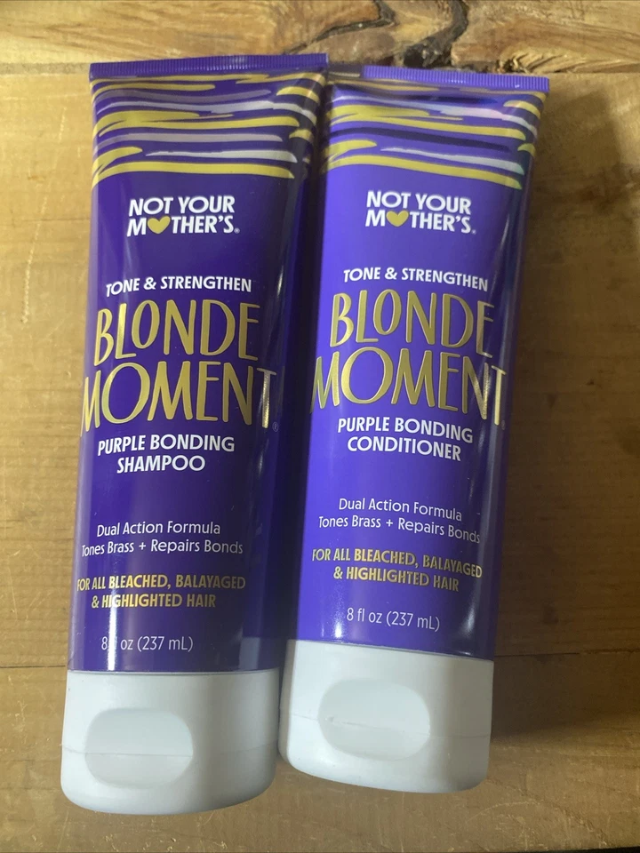 Not Your Mothers Purple Shampoo and Conditioner Blonde Moment SET - Image 1 of 1