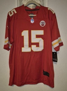 Maglia Nike On Field Kansas City Chiefs NFL Patrick Mahomes #15 rossa media  - Foto 1 di 10