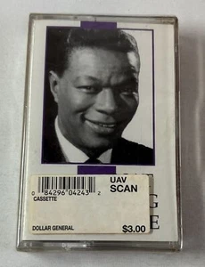 SEALED CASSETTE ~ The Unforgettable NAT KING COLE ~ cellophane has some soiling - Picture 1 of 2