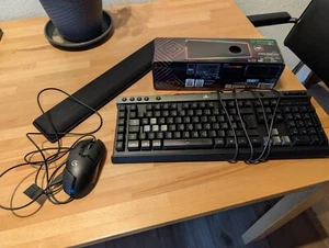 PC Set Peripherie - Maus+Mauspad, Tastatur+Ablage - Bild 1 von 1