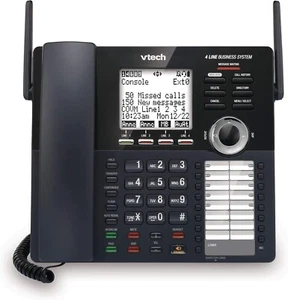 VTech AM18447 Main Console 4-Line Expandable Small Business Office Phone System - Picture 1 of 6