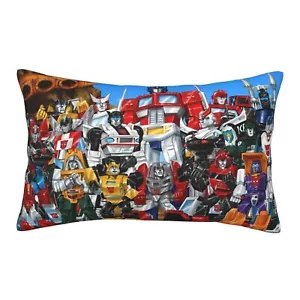 Transformers G1 Comics Pillowcase for Hair and Skin Pillow Case Cover Zip 3 Size - Picture 1 of 37