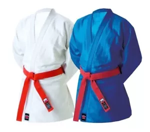 Cimac 450g Judo Uniforme Adulto Bambini Blu Bianco Judoka Tuta Studente Judo Gi - Foto 1 di 6