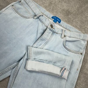 MiH Phoebe Jeans Women's Size 27 (Actual 32x30) Rishi Light Boyfriend Selvedge - Picture 1 of 23