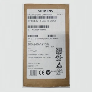 ▀▄▀ SIEMENS SINAMICS G110 CPM110 AIN – 6SL3211-0AB13-7UA1 – 6SL3 211-0AB13-7UA1 - Imagen 1 de 2