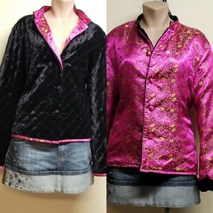 David Brooks reversible velvet jacket, size large - Picture 1 of 8