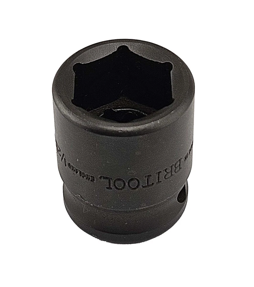 Britool England 1/2" Drive Whitworth 7/16" 6-Point Impact Socket - Image 1 of 1