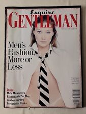 Esquire Gentleman Magazine Special Spring 1994 Carla Bruni Male Makeovers Punks