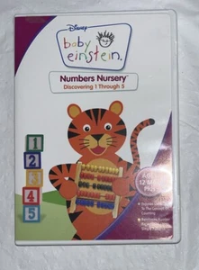Baby Einstein- Numbers Nursery (DVD) Discovering 1 Through 5 MINT - Picture 1 of 4