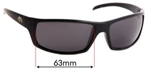 Lentes de repuesto para gafas de sol SFx se adaptan a Electric Technician 2011 y lo último 63 mm - Imagen 1 de 31
