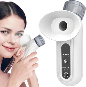Eye Steamer for Dry Eyes, Heated Nano Eye Mist Sprayer Steam Wand with Cold & Ho - Picture 1 of 12