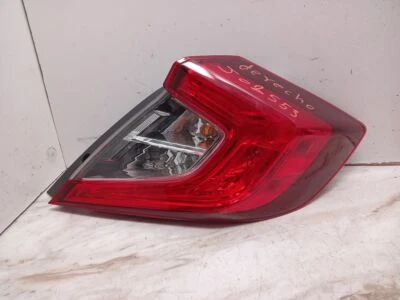 Used Left Tail Light Assembly fits: 2010 Mazda 3 Sdn quarter panel mounted bulb - Image 1 of 4