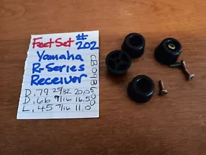 📈YAMAHA FEET SET #202 CB098600 R-SERIES STEREO RECEIVER ⚡️ - Bild 1 von 3