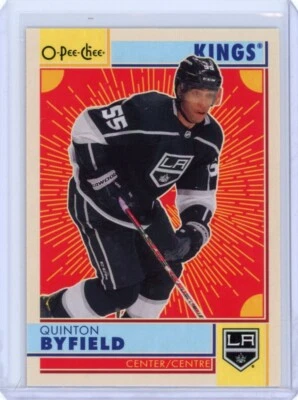 2022-23 O-Pee-Chee Quinton Byfield Retro - Los Angeles Kings - Image 1 of 2
