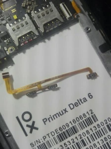 Flex Botones Volumen + Encendido Primux Delta 6 Original Usado - Imagen 1 de 2
