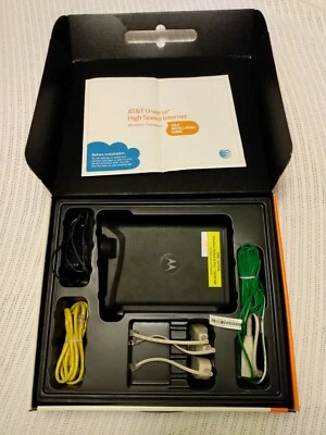 AT&T U-verse High Speed Internet DSL Wireless Gateway (Motorola NVG510)  - Image 1 of 4