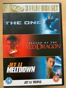 The One + Legend of the Red Dragon + Meltdown DVD Box Set Martial Arts 3 Discs