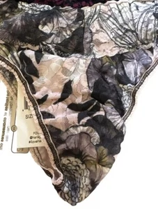 hanky panky thong panty Original Rise Gray / Pink - Picture 1 of 1