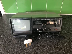 Vintage Retro Crown 5 TV-65R TV radio - Picture 1 of 7