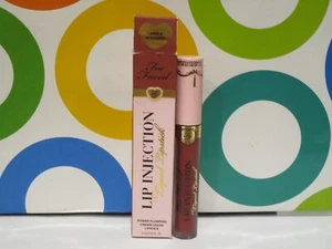 TOO FACED ~ POWER PLUMPING CREAM LIQUID LIPSTICK ~ LARGE & IN CHARGE ~ 0.10 OZ - Picture 1 of 1