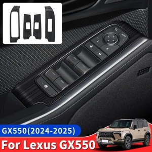 For Lexus Gx550 Stainless Steel Glass Lifting Panel Interior Upgraded Accessorie - Picture 1 of 9