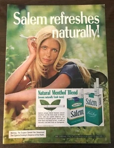 Anuncio de revista Salem Cigarette 1973 - Imagen 1 de 3