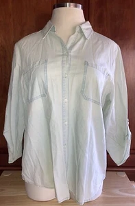 Neu mit Etikett Chicos Damen Langarmshirt Rollriegelärmel Chico Größe 3 hinten geteilter Rücken - Bild 1 von 6