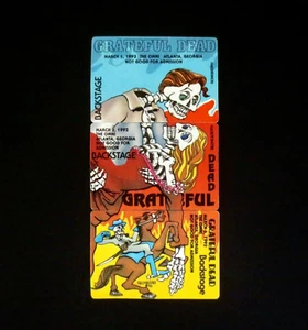 Grateful Dead Backstage Pass Puzzle Gone With The Wind Atlanta Omni 3/1,2,3/1992 - Picture 1 of 12