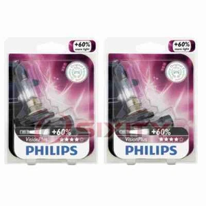 2 pc Philips High Low Beam Headlight Bulbs for Kia Niro Niro EV Rio Sportage hx - Picture 1 of 5