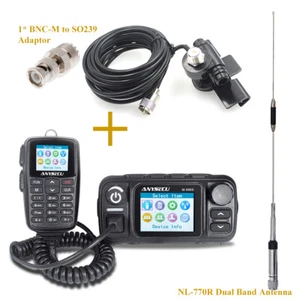 Anysecu 4G Internet Mobile Radio Real PTT with GPS Analogue Dual Band Car Radio - Zdjęcie 1 z 9