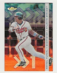 2002 Topps Finest Refractor #040 Rafael Furcal Atlanta Braves BV$3 ###/499 #40 - Foto 1 di 1
