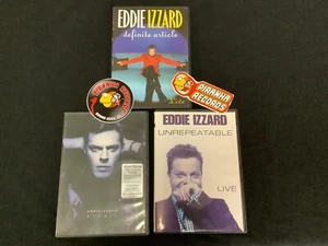 Eddie Izzard DVD Bundle. USED 3 DVD SET Piranha Records - Imagen 1 de 6