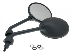 Specchio Set breve M8 nero per Vespa GTS, GTV, LXV - Foto 1 di 3