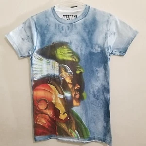 Marvel Avengers Alex Ross First Avengers Tshirt Size Small Hot Topic Thor Hulk - Picture 1 of 5