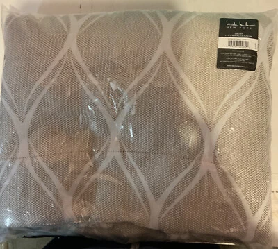 ⚜ Juego de 2 paneles de cortina Nicole Miller (52x96) varilla oculta apagón de circuito👌🆕️ Foto 1 de 4