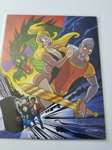 BAM BOX DRAGON'S LAIR/STRANGER THINGS MASHUP PRINT ###/2500 STOCK PICTURE - Picture 1 of 6