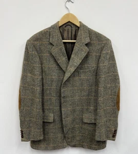 Harris Tweed Mario Barutti Blazer Jacket Sport Coat Mens Size fit US 42 - Picture 1 of 14